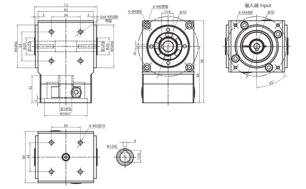 dimensiond of the commutator VDT60-2K