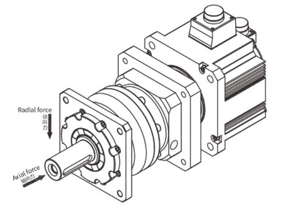 planetary reducer application drawing