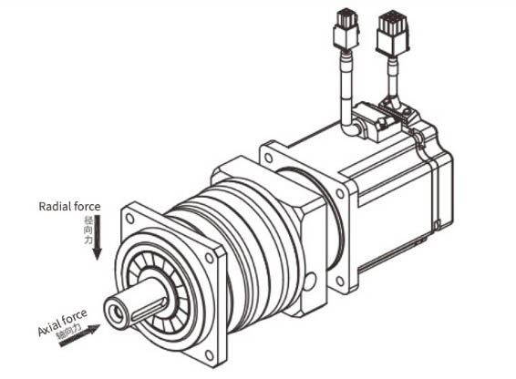 planetary reducer application drawing